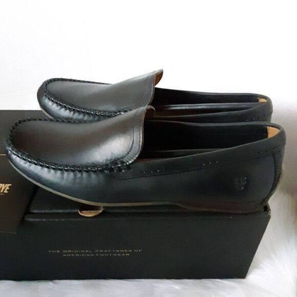 Frye Men\'s Loafer Boat Dress Shoes size 8.5D main image 4